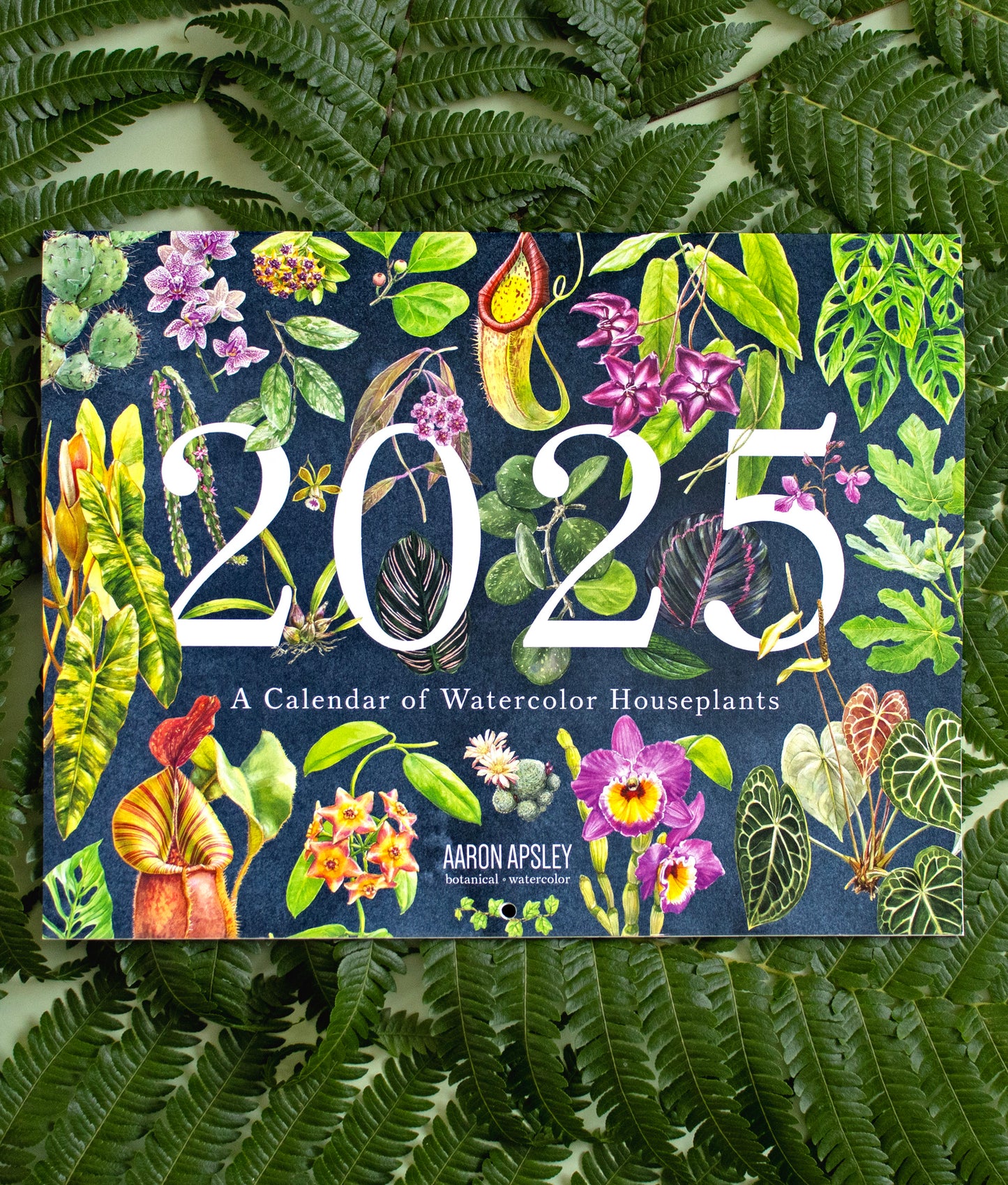 2025 Botanical Illustration Wall Calendar